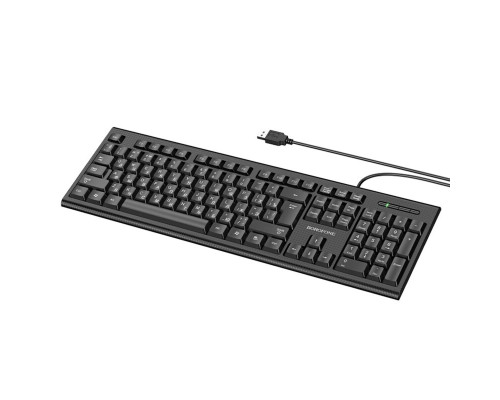 Миша + клавіатура BOROFONE BG6 Business keyboard and mouse set Black