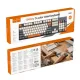 Комп ютерна Клавіатура HOCO GM61 Murphy 3-color wired keyboard Star gray mag-6942007672092153118