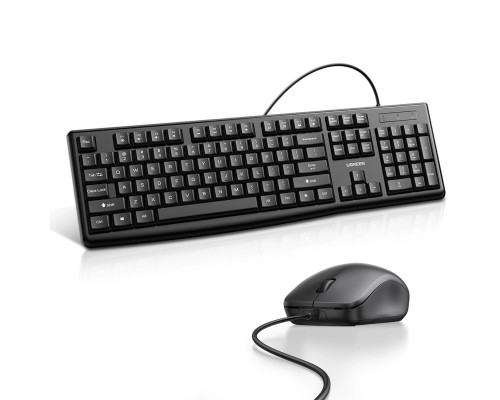 Комплект з  маніпулятора миші та клавіатури UGREEN Wired Keyboard and Mouse Combo