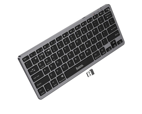 Клавіатура HOCO GM32 Wisdom wireless dual-mode keyboard(english version) Black