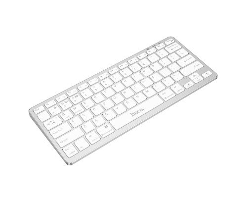 Клавіатура HOCO GM32 Wisdom wireless dual-mode keyboard(english version) Silver