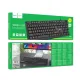 Комп ютерна Клавіатура HOCO GM60 Cool wired keyboard(russian version) Чорний mag-6942007670593151860