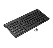 Бездротова клавіатура HOCO GM70 Dragon 2.4G wireless mini keyboard(russian version) Чорний mag-6942007670616151861