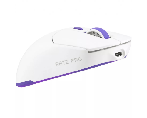 Мишка бездротова ігрова Proove Gaming Rate Pro white PLS-00-00138201