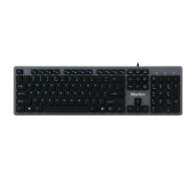 Клавіатура дротова MeeTion K841 black PLS-00-00140747