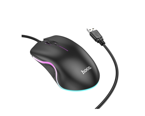 Мишка дротова Hoco GM19 black PLS-00-00138171