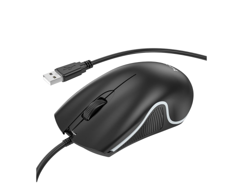 Мишка дротова Hoco GM19 black PLS-00-00138171