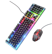 Комплект клавіатура+мишка Hoco GM18 black PLS-00-00122805
