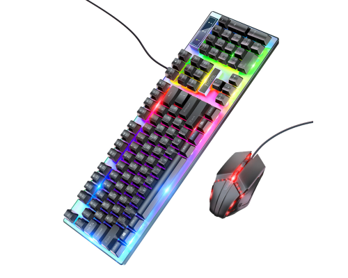 Комплект клавіатура+мишка Hoco GM18 black PLS-00-00122805