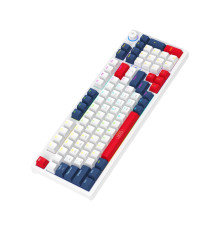Клавіатура XO KB-08 Wireless Tri-mode 96-key Mechanical Колір Білий+синій+червоний 6920680860692 ma37058_3610150