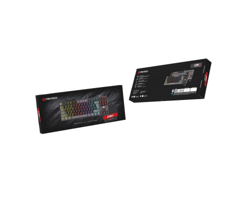 Клавіатура Ігрова Fantech ATOM87 MK876V2 SUMI Blue Switch Колір Сiрий/Чорний 6972661280128 ma36549_3608571