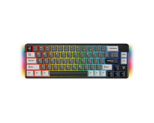 Клавіатура Ігрова бездротова Fantech PRO63 ATOM PRO66 MK919 Red Switch Колір Сірий 6977052251794 ma37290_3611234
