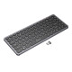 Клавіатура бездротова Borofone BG16 Cloud (2.4G+Bluetooth 5.0) Колір Чорно-сірий 6941991119118 ma36603_3608640