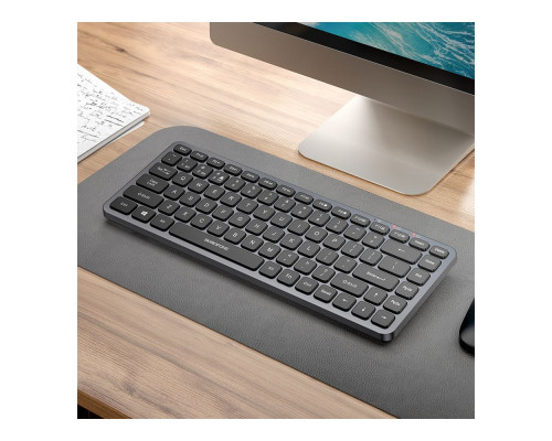 Клавіатура бездротова Borofone BG16 Cloud (2.4G+Bluetooth 5.0) Колір Чорно-сірий 6941991119118 ma36603_3608640