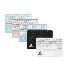 Клавіатура бездротова JEQANG JB-380 bluetooth charging М'ята упаковка Колір Чорний 2020000498032 ma39039_3869641