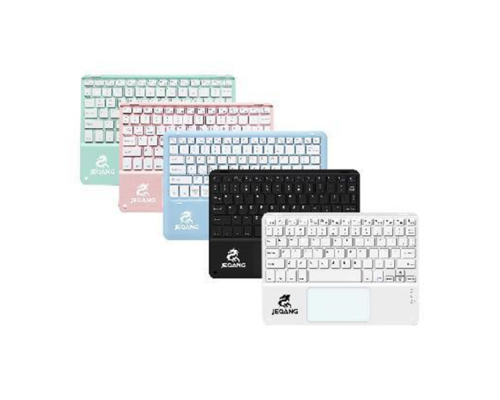 Клавіатура бездротова JEQANG JB-380 bluetooth charging М'ята упаковка Колір Чорний 2020000498032 ma39039_3869641