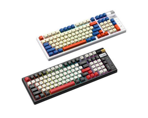 Клавіатура TWolf T70 LED Red Switch (TypeC+2.4ghz+BT) Колір Чорний червоний 6971252210735 ma37022_3610020