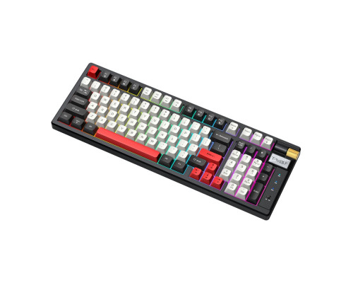 Клавіатура TWolf T70 LED Red Switch (TypeC+2.4ghz+BT) Колір Чорний червоний 6971252210735 ma37022_3610020