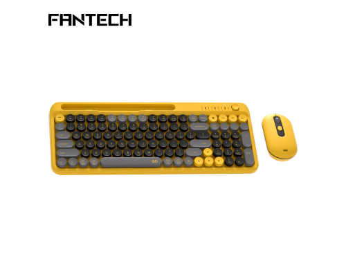 Бездротова Клавіатура і Миша Fantech Go WK899 MOCHI Колір Чорно-жовтий 6977052251398 ma38257_3667985