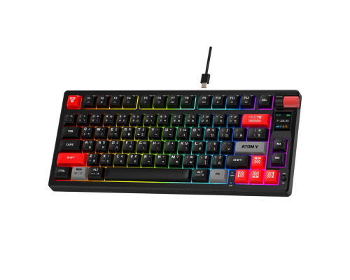 Клавіатура Ігрова бездротова Fantech ATOM PRO79 MK917 Red Switch Колір Черный 6977052251305 ma37294_3611251