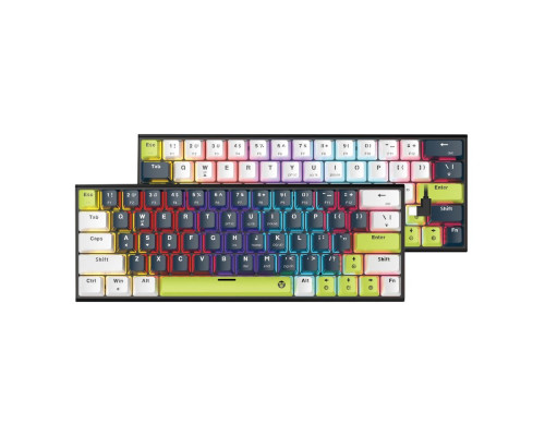 Клавіатура Ігрова Fantech ATOM63 MK874V2 MK874V2 Mori Red Switch Колір Білий 6977052250414 ma38278_3668127