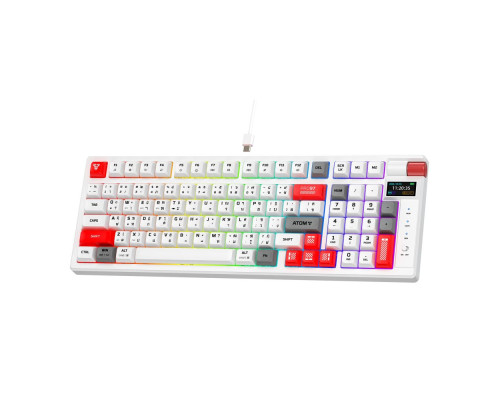 Клавіатура Ігрова бездротова Fantech ATOM PRO97 MK918 Red Switch Колір Більй 6977052251329 ma37296_3668132
