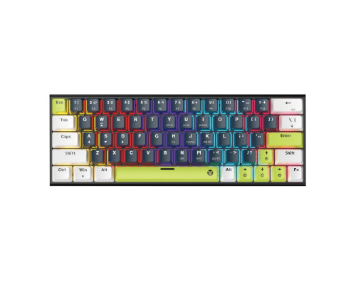 Клавіатура Ігрова Fantech ATOM63 MK874V2 MK874V2 Mori Red Switch Колір Білий 6977052250414 ma38278_3668127