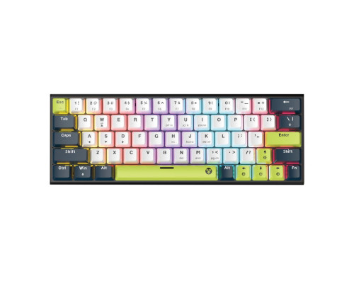 Клавіатура Ігрова Fantech ATOM63 MK874V2 MK874V2 Mori Red Switch Колір Білий 6977052250414 ma38278_3668127