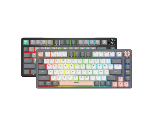 Клавіатура Ігрова бездротова Fantech ATOM PRO83 MK913 SATURN Red Switch Колір Сірий 6972661285604 ma37303_3611257