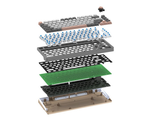 Клавіатура Ігрова бездротова Fantech ATOM PRO83 MK913 MERCURY Blue Switch Колір Черный 6972661285598 ma37302_3611256