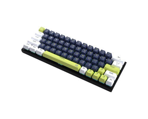 Клавіатура Ігрова Fantech ATOM63 MK874V2 Mori Blue Switch Колір Білий 6977052250421 ma37537_3663144