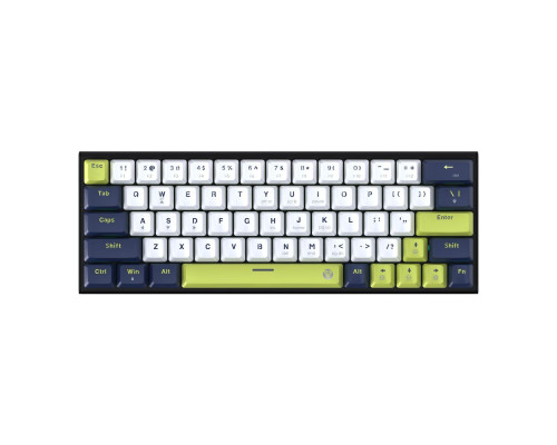 Клавіатура Ігрова Fantech ATOM63 MK874V2 Mori Blue Switch Колір Білий 6977052250421 ma37537_3663144