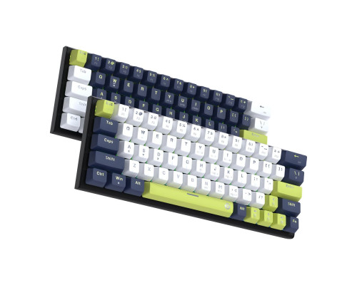 Клавіатура Ігрова Fantech ATOM63 MK874V2 Mori Blue Switch Колір Білий 6977052250421 ma37537_3663144