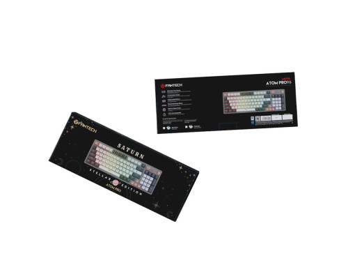 Клавіатура Ігрова бездротова Fantech ATOM PRO96 MK914 MERCURY Red Switch Колір Черный 6972661285628 ma37306_3611264