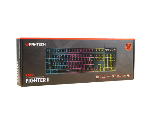 Клавіатура Ігрова Fantech FIGHTER II K613L Колір Чорный 6972661282054