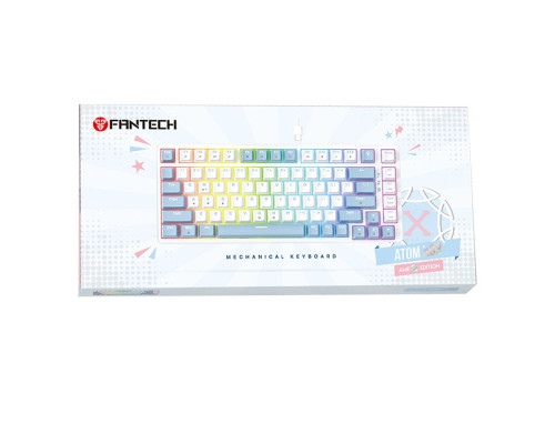 Клавіатура Ігрова Fantech ATOM X83 MK612 AME Rosie Switch Колір Блакитний 6977052252210 ma38281_3668022