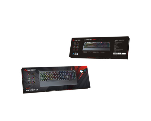 Клавіатура Ігрова Fantech Max Power MK853V2 Blue Switch Колір Чорный 6972661282450 ma37308_3611268