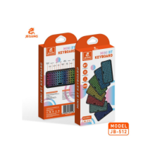Клавіатура бездротова JJEQANG JB-512 bluetooth (RGB) mini keyboard Уцінка Колір Чорний 2020000480624 ma38291_3668113