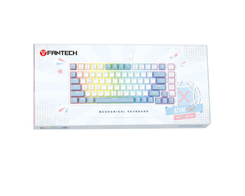 Клавіатура Ігрова Fantech ATOM X83 MK612 AME Taro Switch Колір Білий 6977052252180 ma38253_3667974