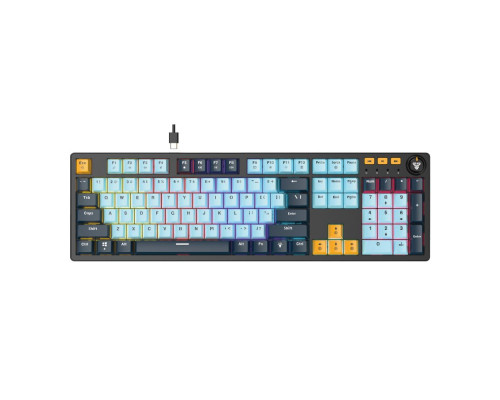 Клавіатура Ігрова Fantech ATOM107S MK893S MIZU Blue Switch Колір Navy 6977052250148 ma37851_3664915