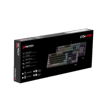 Клавіатура Ігрова Fantech ATOM MK886 Red Switch Колір Чорно/Сірий