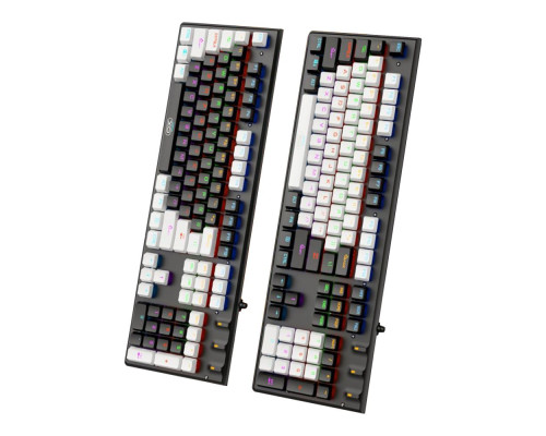 Клавіатура і Миша XO KB-06 mixed color luminous mechanical Колір Білий мікс 6920680858606 ma37038_3610121