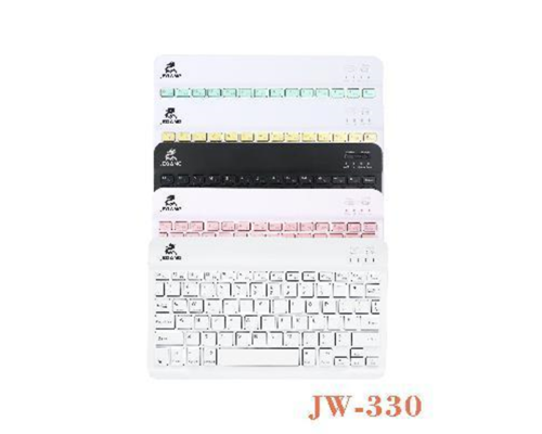 Клавіатура бездротова JEQANG JB-330 bluetooth charging Уцінка Колір Чорний 2020000480594 ma38292_3668115
