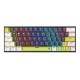 Клавіатура Ігрова Fantech ATOM63 MK874V2 MK874V2 Mori Red Switch Колір Синій 6977052250391 ma38278_3668016