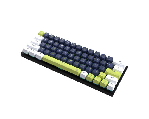 Клавіатура Ігрова Fantech ATOM63 MK874V2 MK874V2 Mori Red Switch Колір Синій 6977052250391 ma38278_3668016