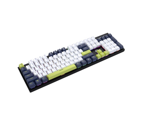 Клавіатура Ігрова Fantech ATOM104S MK878S Mori Blue Switch Колір Білий 6977052250124 ma37539_3663146
