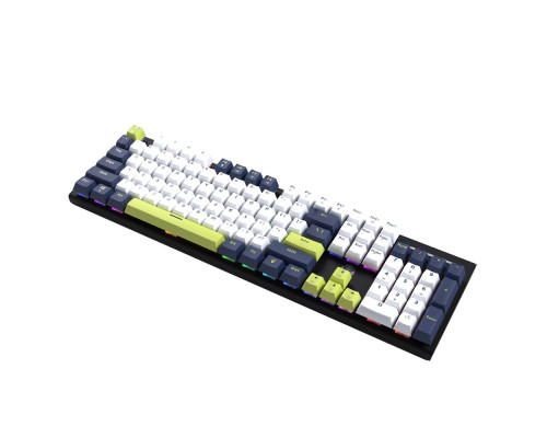 Клавіатура Ігрова Fantech ATOM104S MK878S Mori Blue Switch Колір Білий 6977052250124 ma37539_3663146