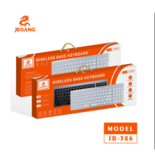Клавіатура бездротова JJEQANG JB-386 bluetooth keyboard Уцінка Колір Сірий 2020000480600 ma38294_3668118