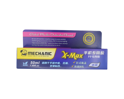 Клей MECHANIC PP X-MAX 50 мл прозорий PLS-00-00146849