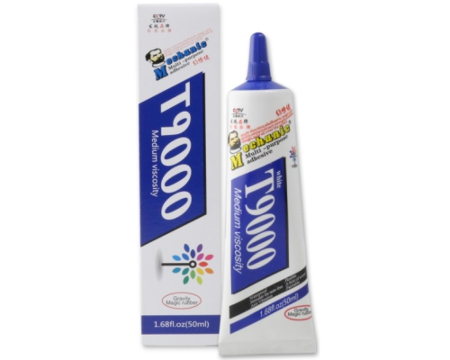 Клей-герметик Mechanic T9000 50 ml Білий PLS-00-00082293
